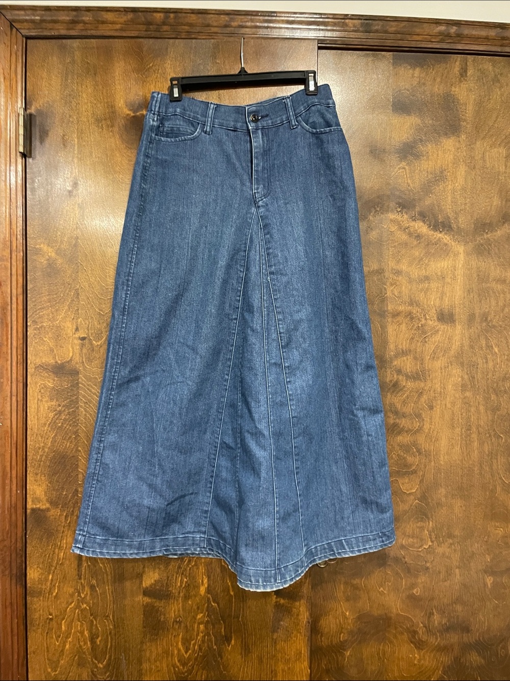 Women’s Dark Blue A-Line Denim Jeans Skirt